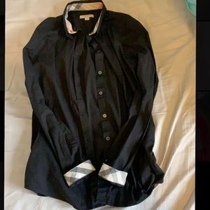 Burberry Brit Women’s Black Button Front Shirt